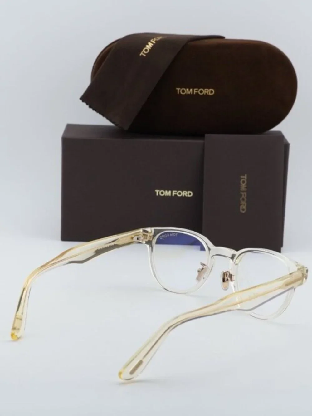 Tom Ford FT5783-D-B 039 Square Eyeglasses 47mm - Yellow/Blue Light Block - Picture 8 of 8